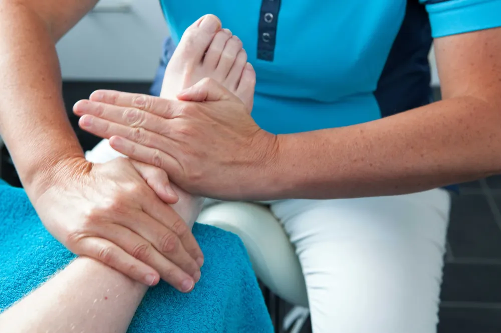 massage du pied
